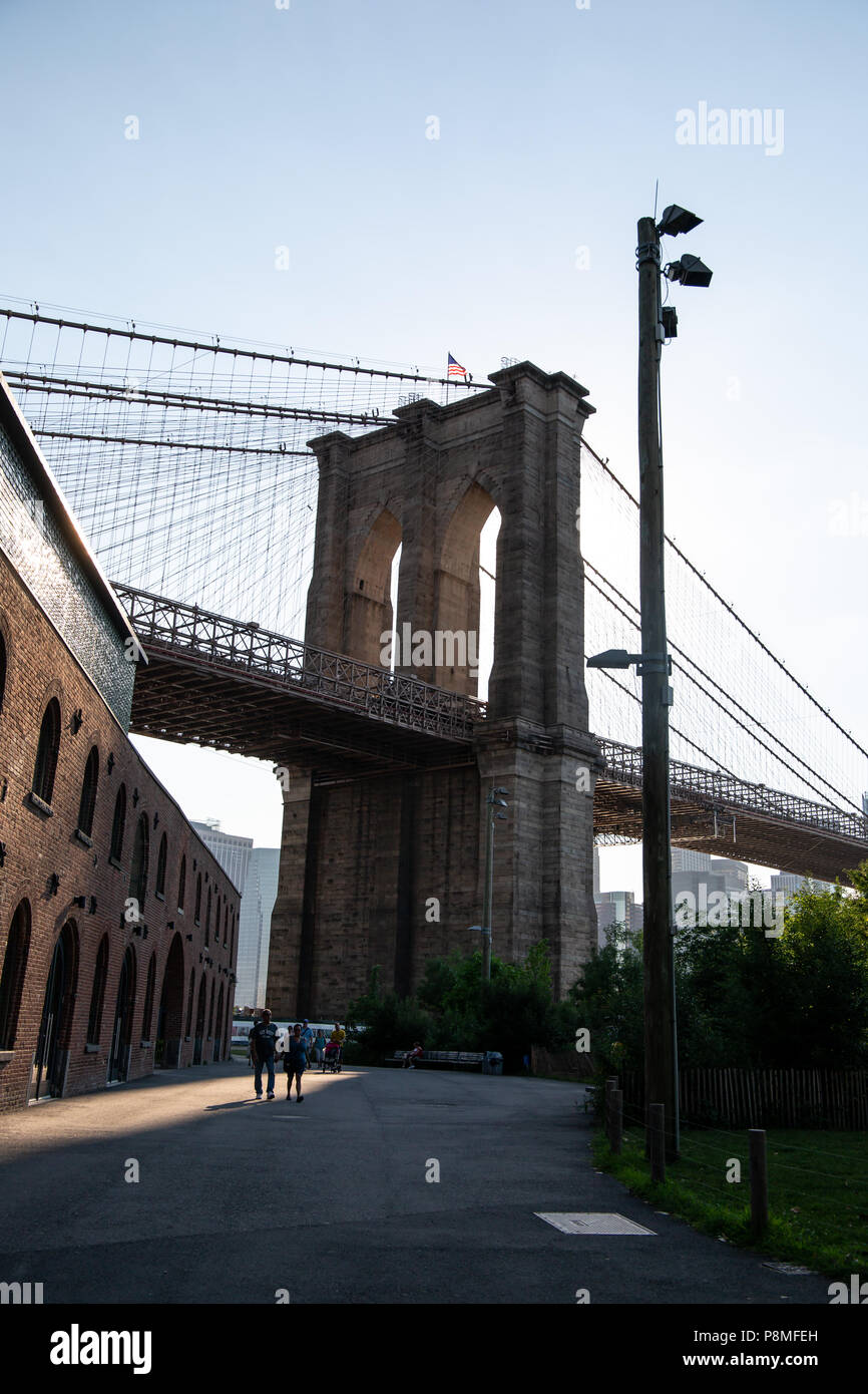 New York, ville / USA - 10 juil 2018 : Banque D'Images