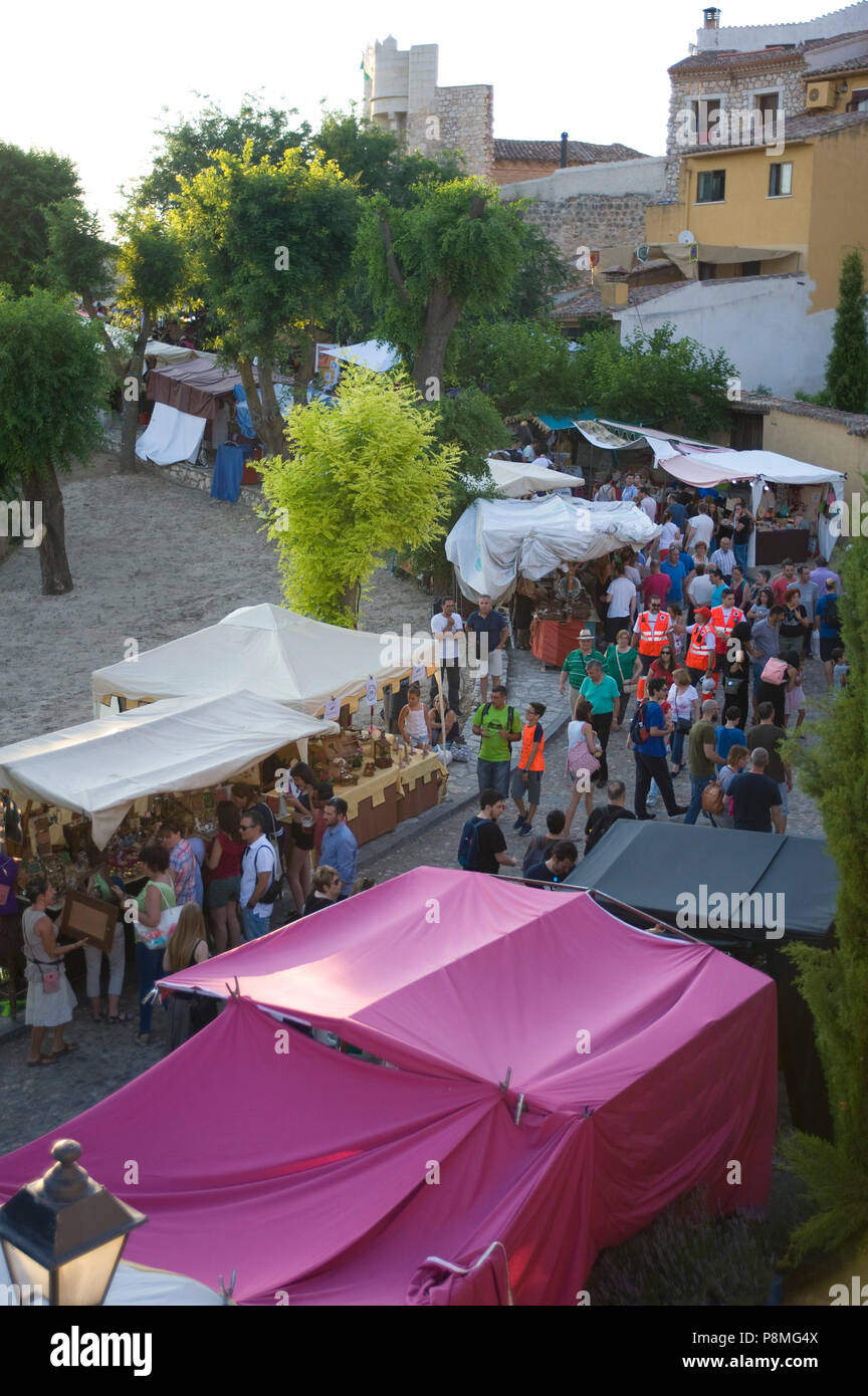 Fête médiévale de Hita, Guadalajara, Espagne. 7 juillet 2018. Banque D'Images