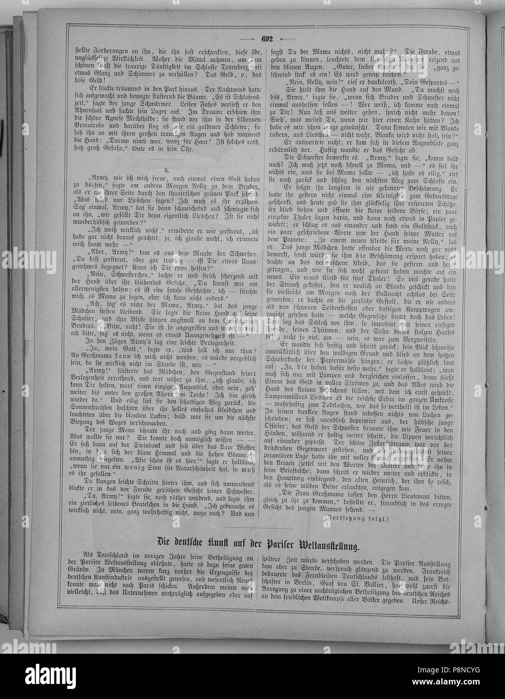 . 187 Die Gartenlaube (1878) 692 Banque D'Images