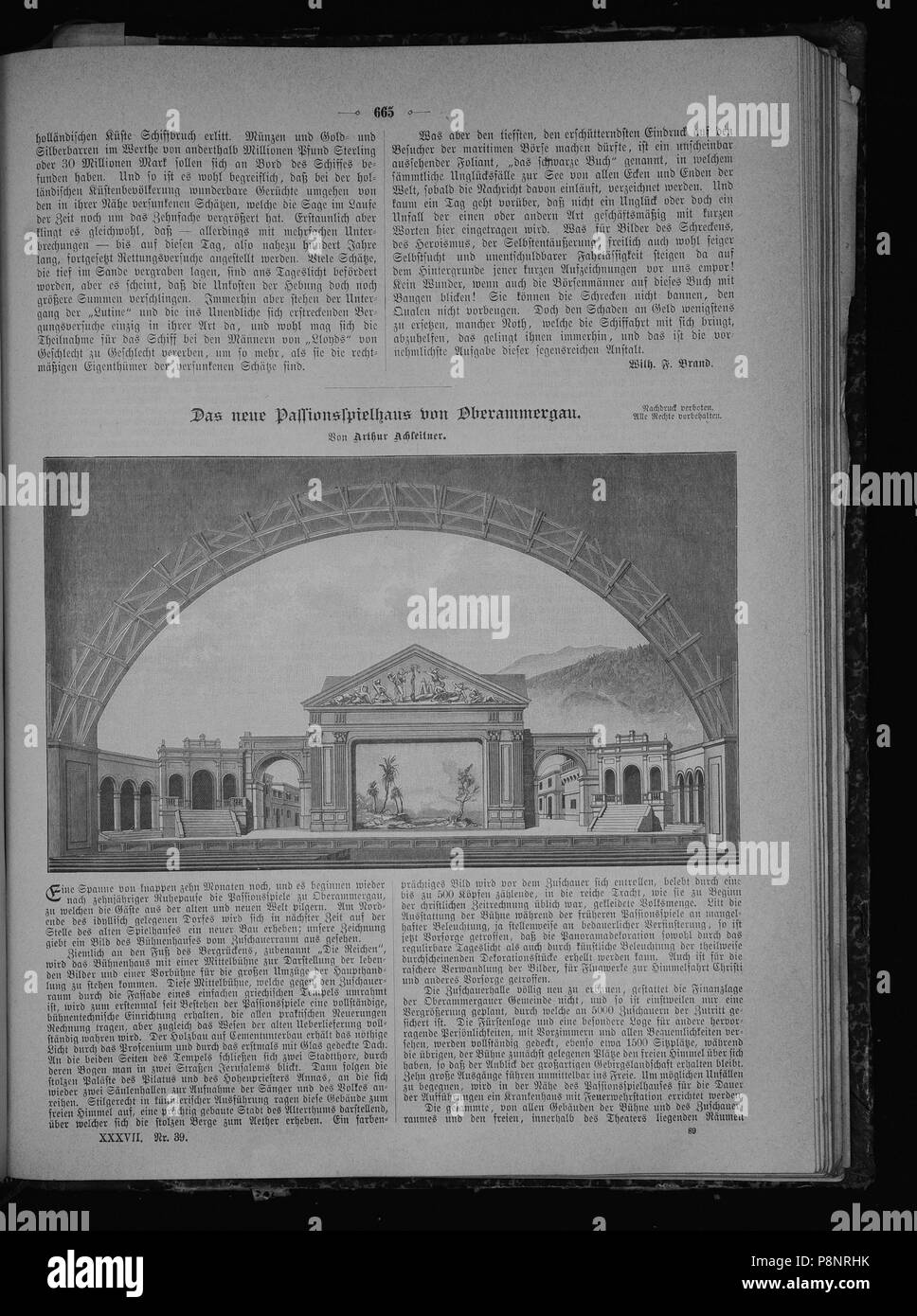 . 244 Die Gartenlaube (1889) 665 Banque D'Images