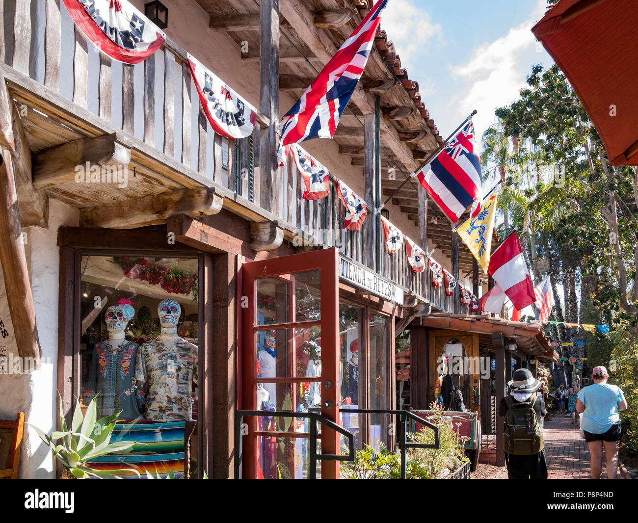 San Diego, 27 juin : beau bâtiment de la vieille ville historique sur Juin 27, 2018 à San Diego, Californie Banque D'Images
