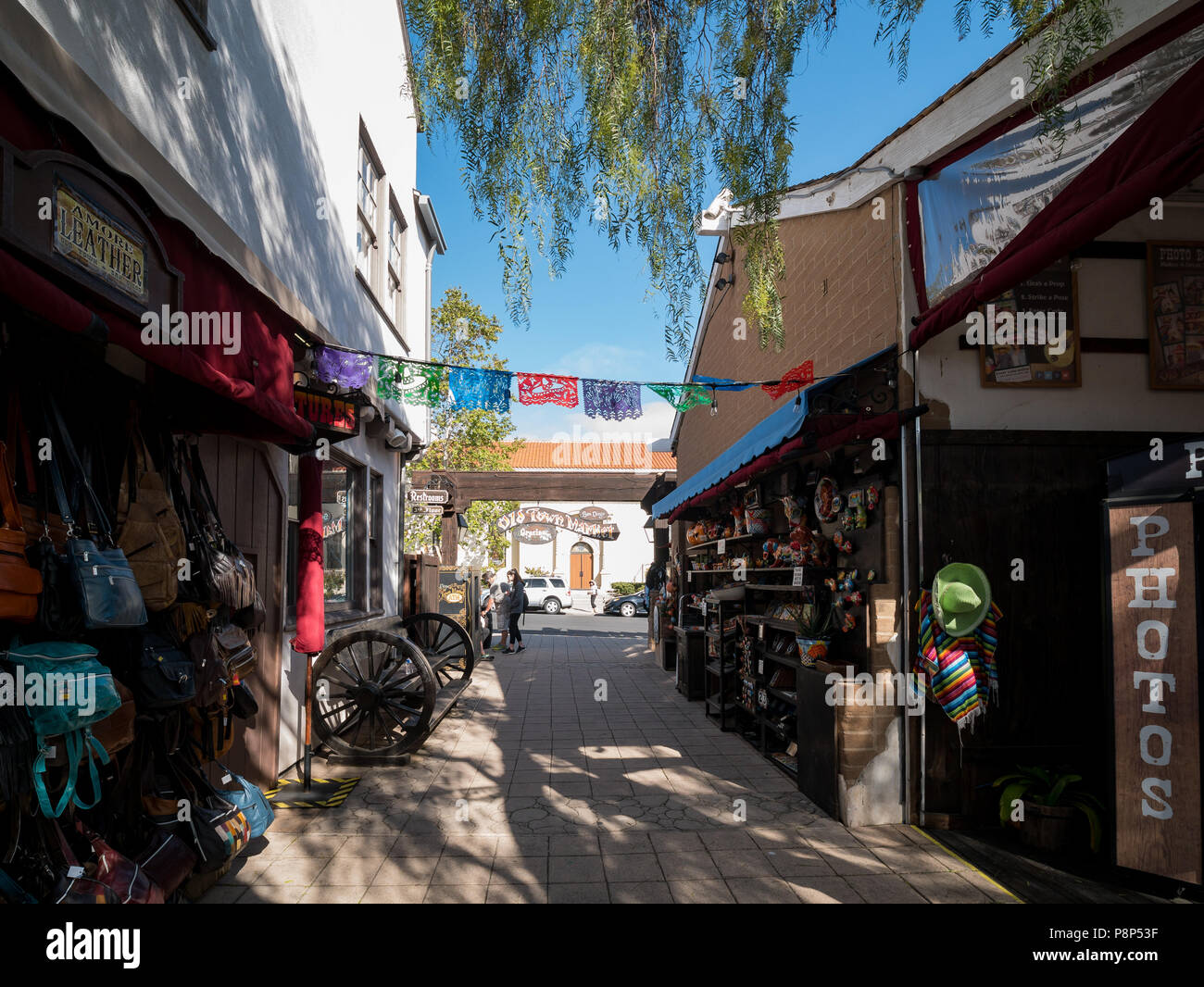 San Diego, 27 juin : belle vieille ville marché dans la vieille ville historique sur Juin 27, 2018 à San Diego, Californie Banque D'Images