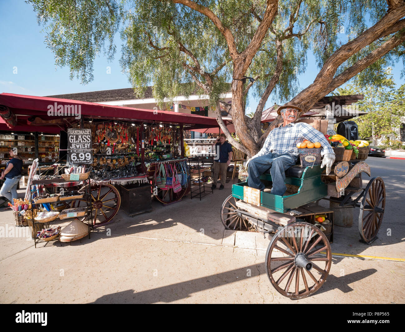 San Diego, 27 juin : belle vieille ville marché dans la vieille ville historique sur Juin 27, 2018 à San Diego, Californie Banque D'Images