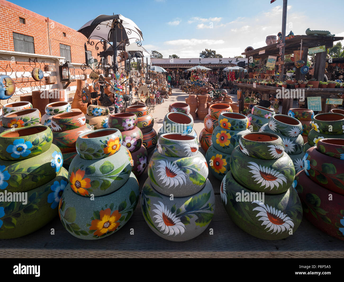 San Diego, 27 juin : Belle décoration magasin dans la vieille ville historique sur Juin 27, 2018 à San Diego, Californie Banque D'Images