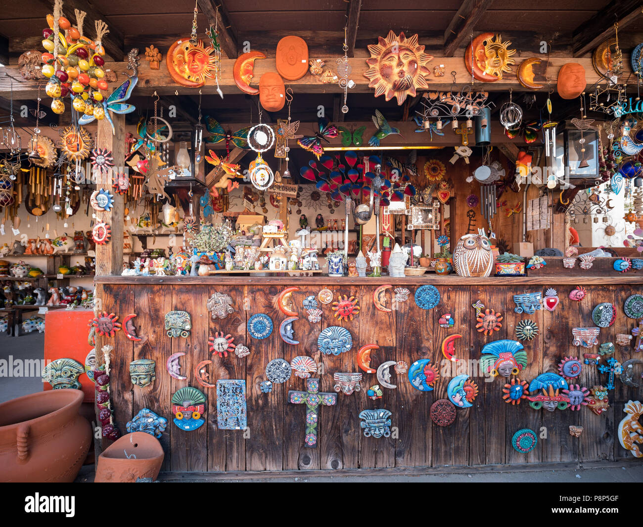 San Diego, 27 juin : Belle décoration magasin dans la vieille ville historique sur Juin 27, 2018 à San Diego, Californie Banque D'Images