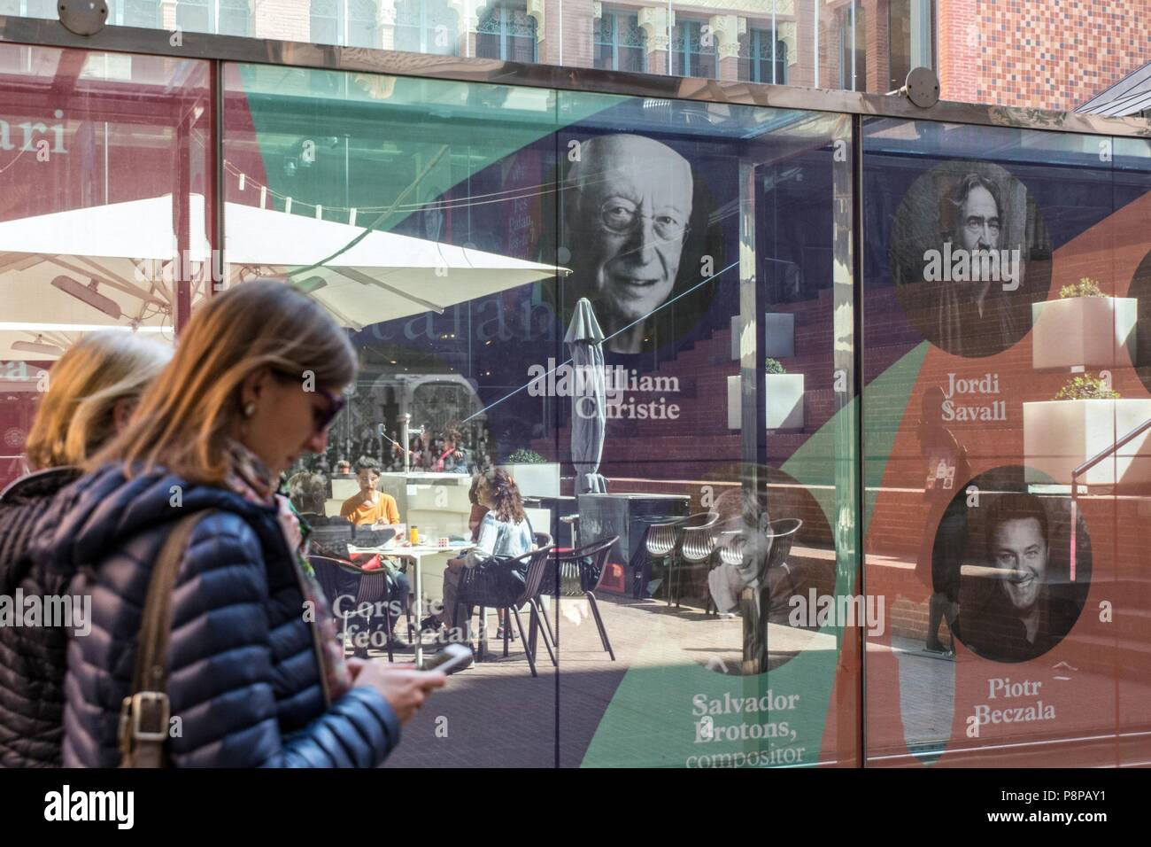 Ville de Barcelone, Catalogne, Espagne Banque D'Images