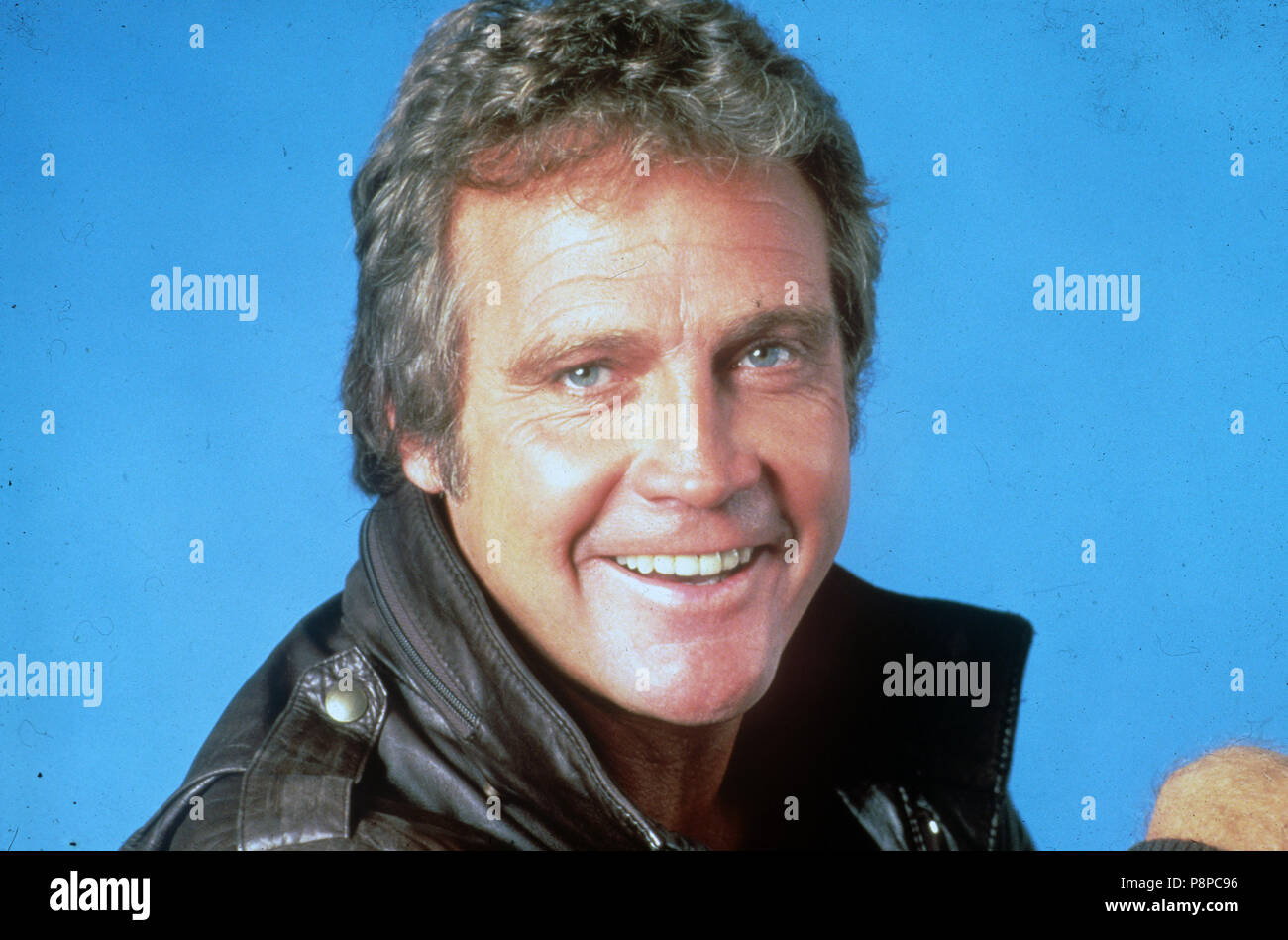 LEE MAJORS US à propos de l'acteur de cinéma et de télévision 1980 Banque D'Images