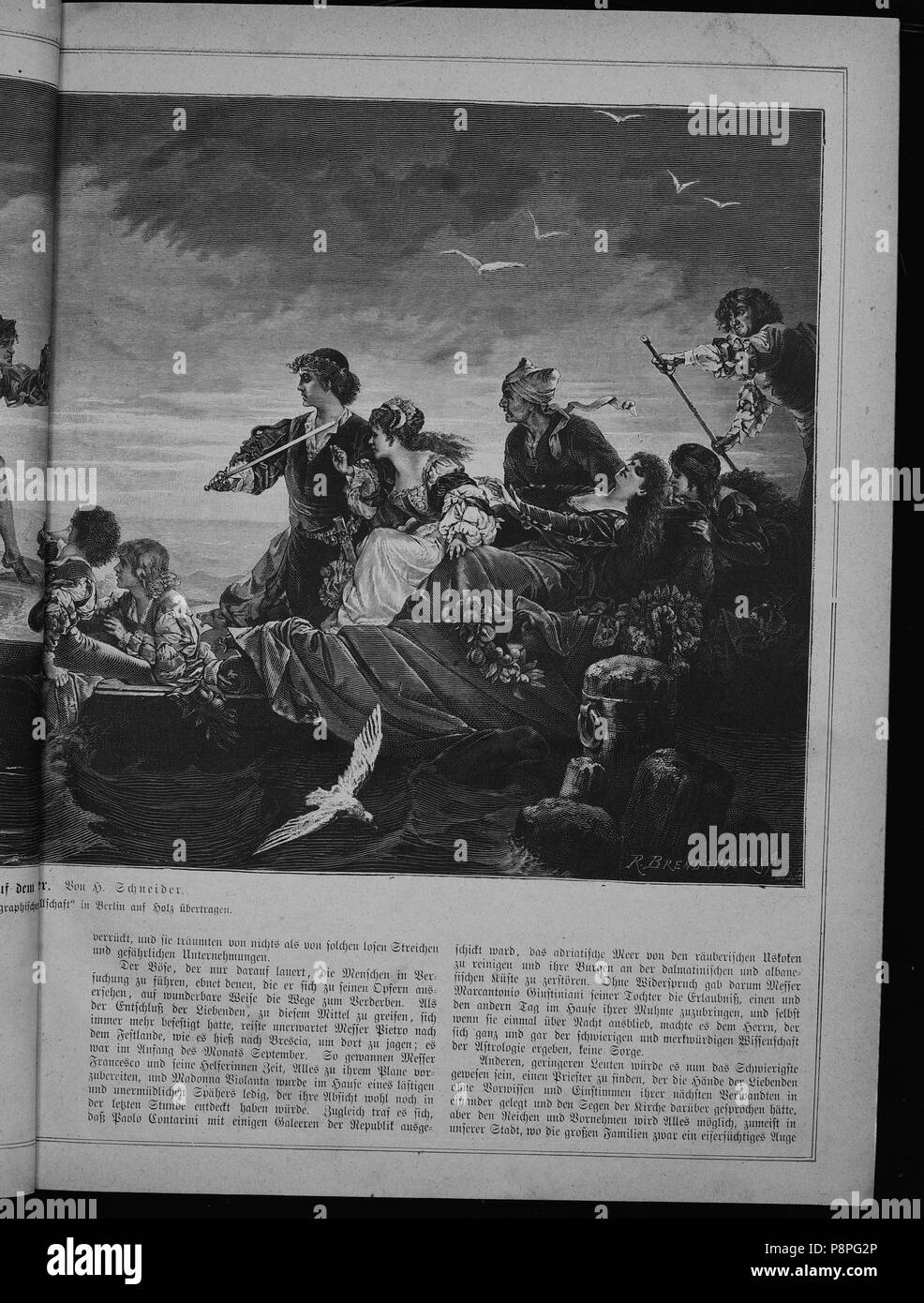 . 188 Die Gartenlaube (1879) 013 Banque D'Images