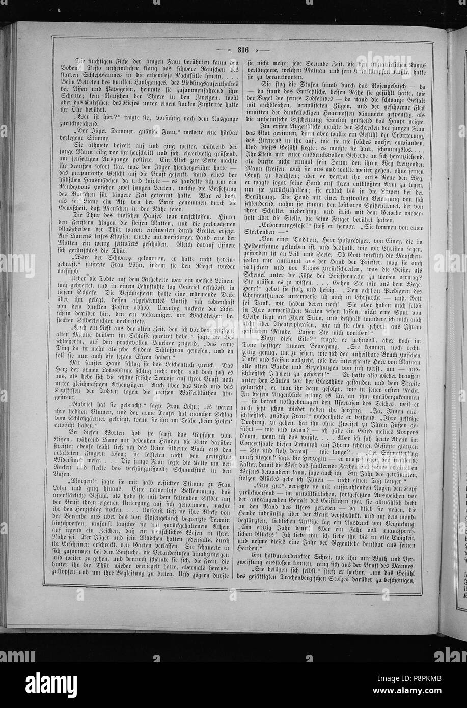. 175 Die Gartenlaube (1874) 316 Banque D'Images