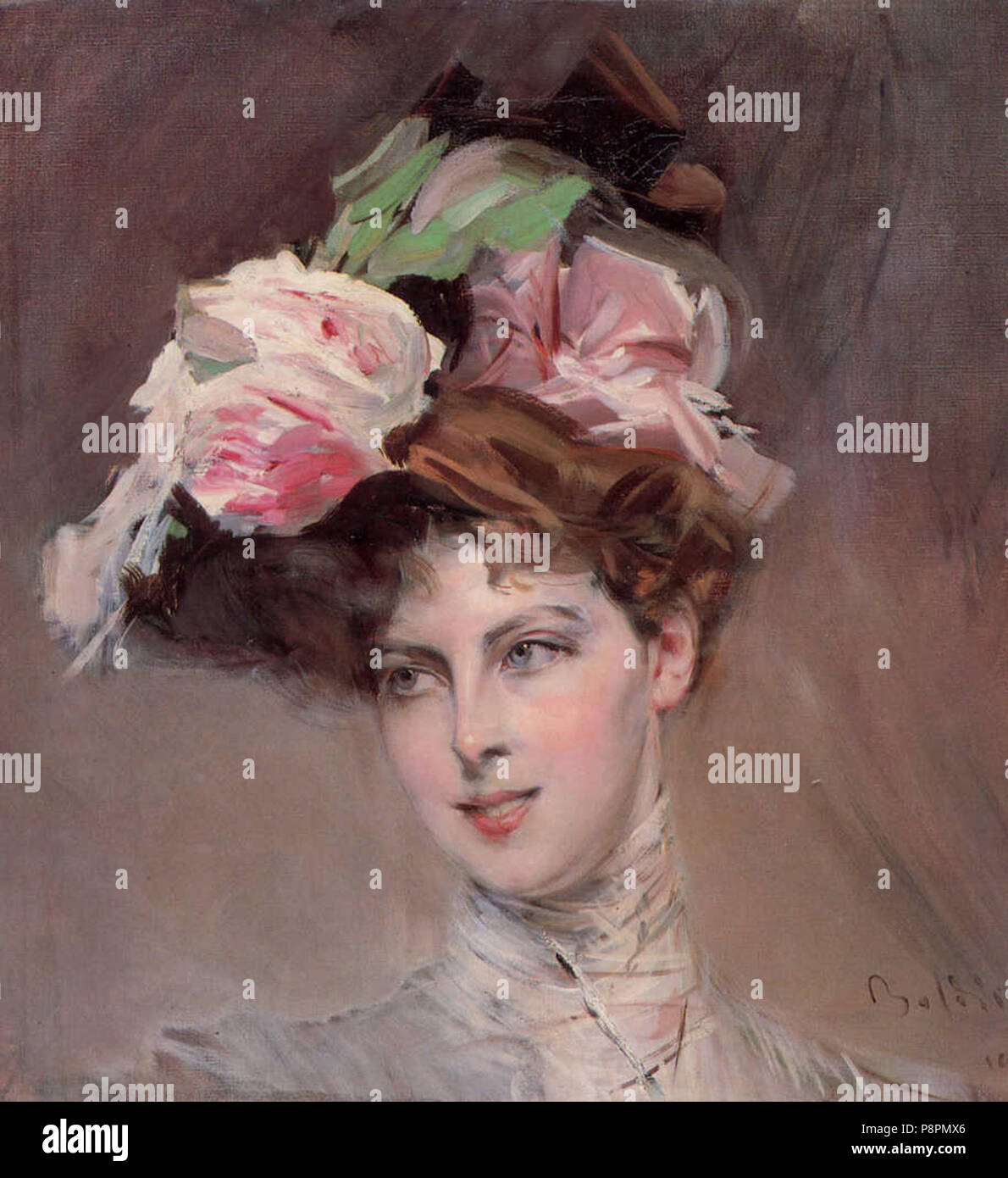 . 306 Giovanni Boldini - Beatrice Susanne Henriette van Bylandt - 1901 Banque D'Images