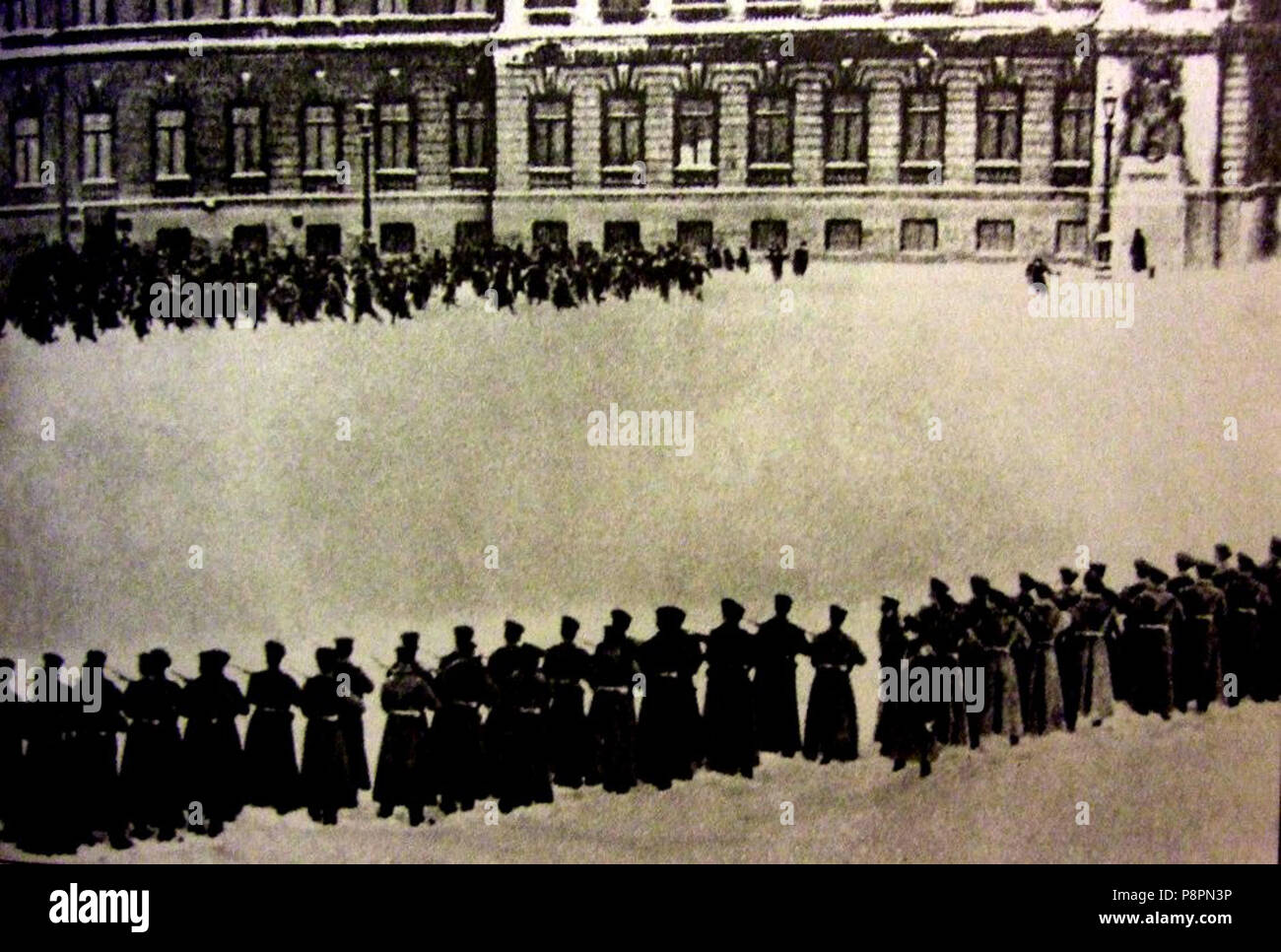 . 476 Rasstrel rabochego shestviya Banque D'Images