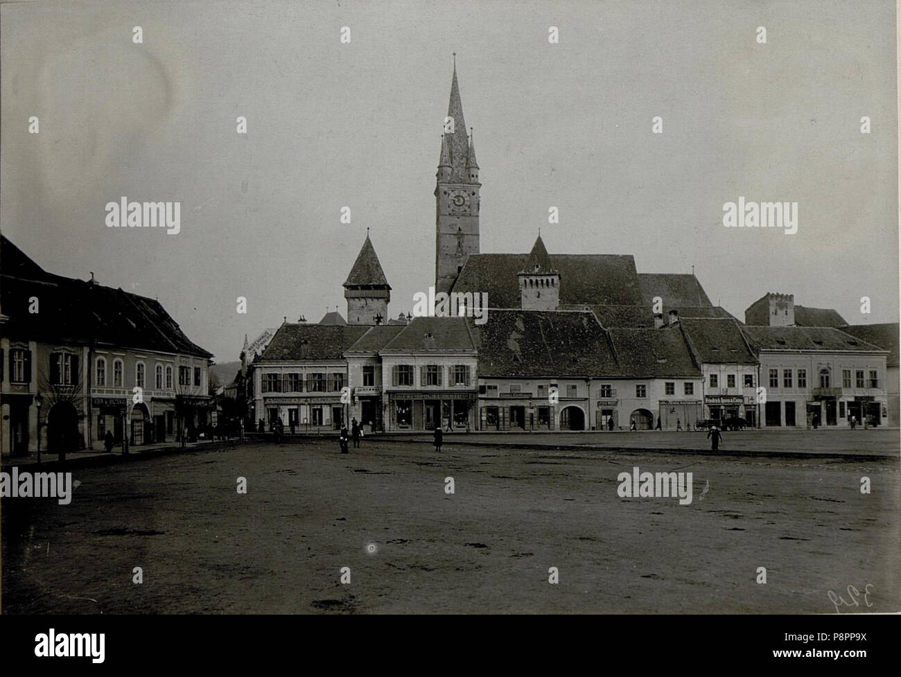 . Marktplatz 411 dans Medgyes (Mediasch) 27.11.16. BildID (15549439) Banque D'Images