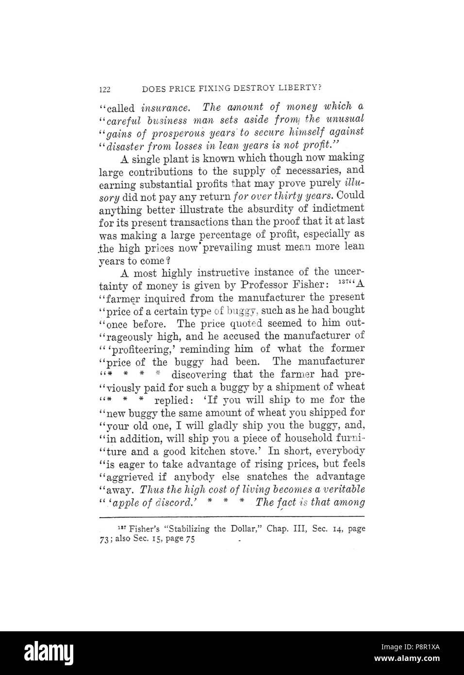 . 264 Earle, la fixation des prix ne détruire la liberté, 1920, 122 Banque D'Images