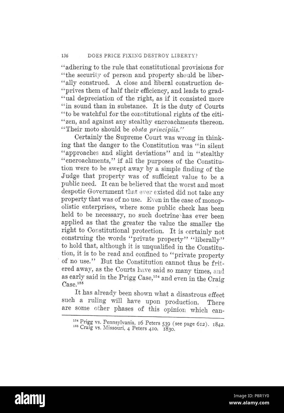 . 264 Earle, la fixation des prix ne détruire la liberté, 1920, 136 Banque D'Images