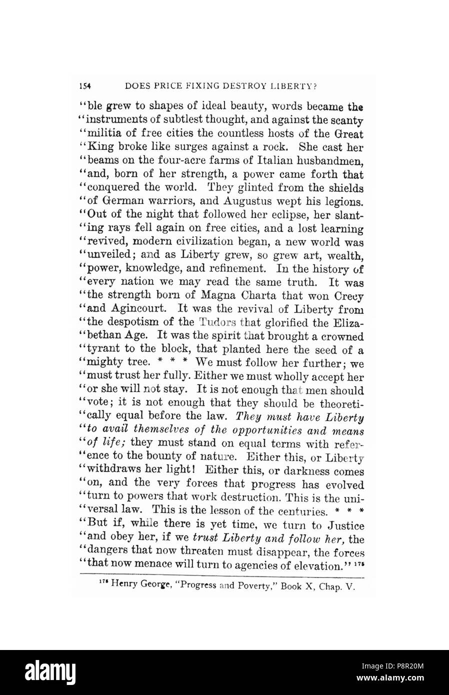 . 264 Earle, la fixation des prix ne détruire la liberté, 1920, 154 Banque D'Images