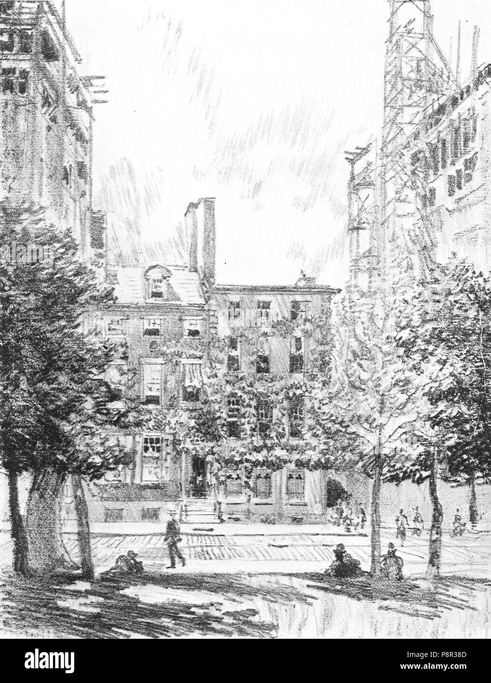 . 444 Notre Philadelphia (Pennell, 1914) p333 Banque D'Images