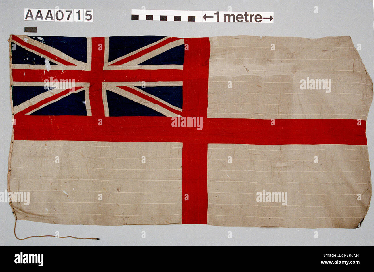 . 581 White Ensign RMG RP-33-2-3 Banque D'Images