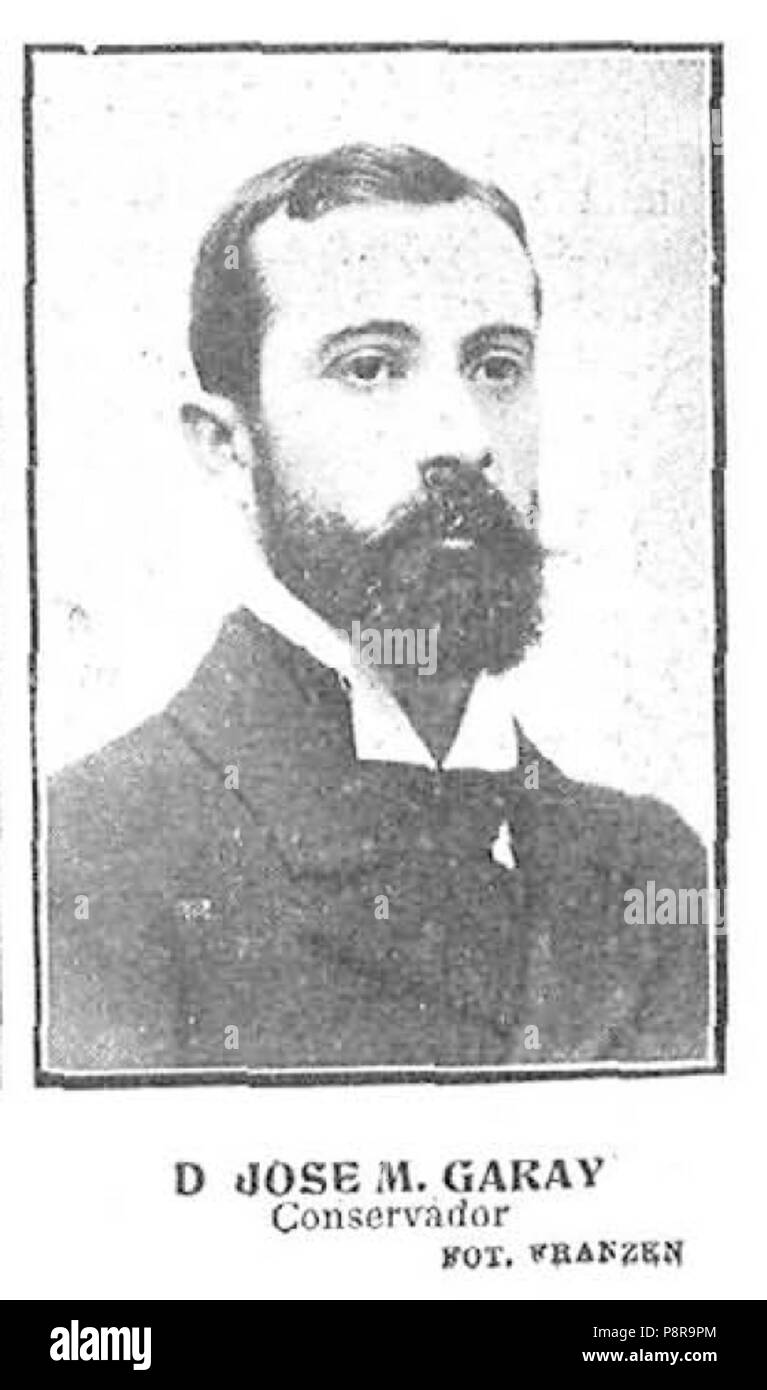 353 José María de Garay, de Franzen, Nuevo Mundo, 14 de septiembre de 1905 Banque D'Images