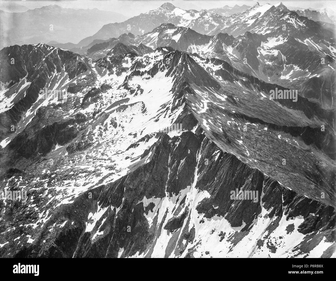 . 78 CH-NB - Tessin, Poncione Sambuco - Eduard Spelterini - EAD-WEHR-32132-B Banque D'Images
