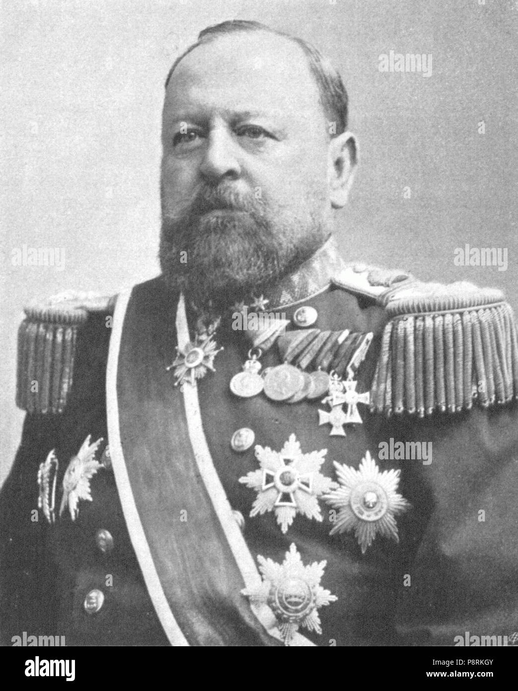 30 L'amiral Hermann Freiherr von Spaun (Salon 1905) und Sport Banque D'Images