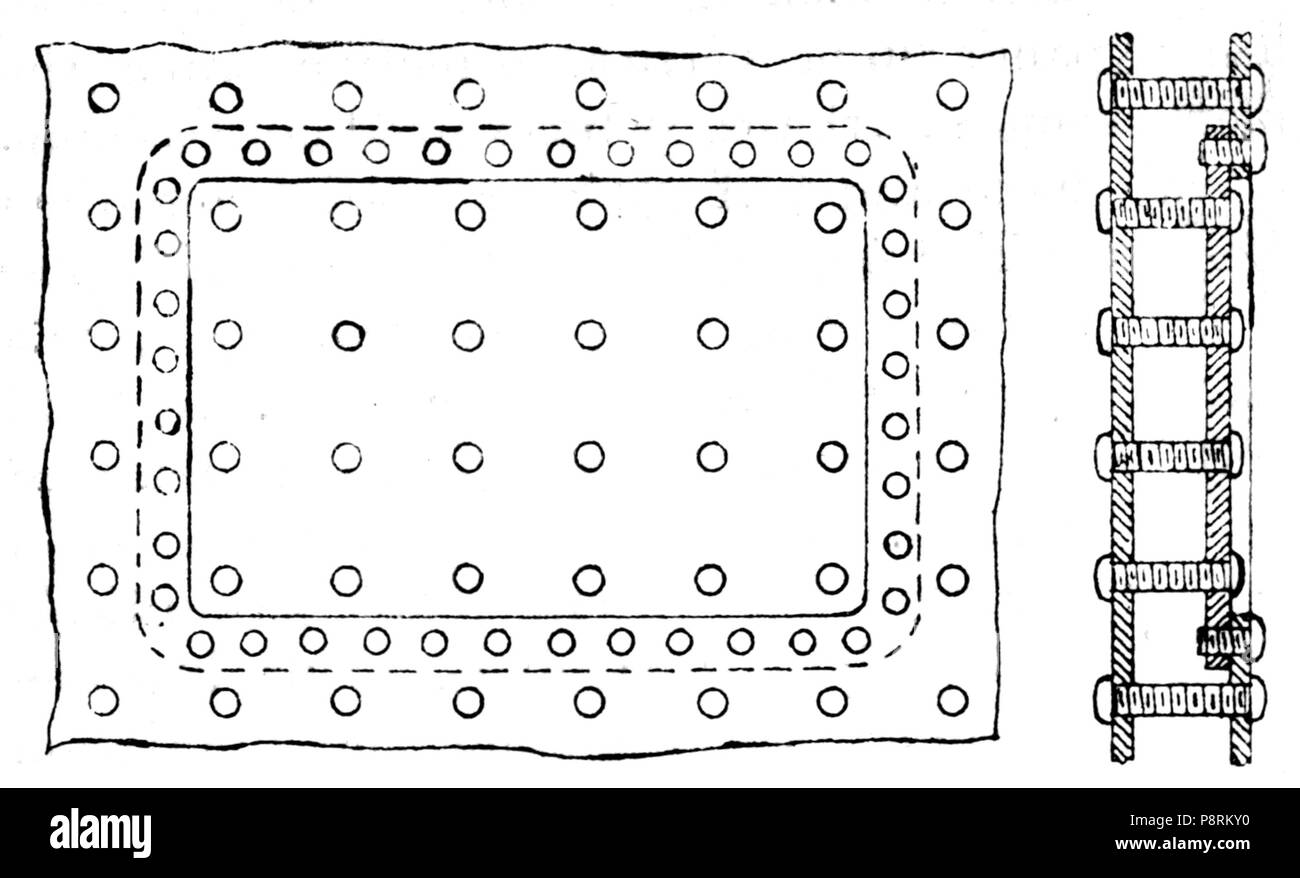 31 Ahrons (1921) Construction et l'entretien de la Locomotive à vapeur Fig47 Banque D'Images