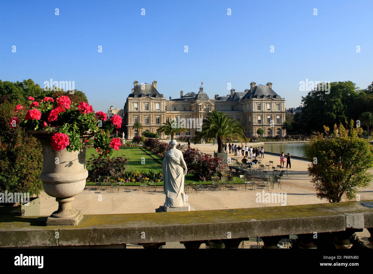 Les Jardins du Luxembourg, Paris, France Banque D'Images