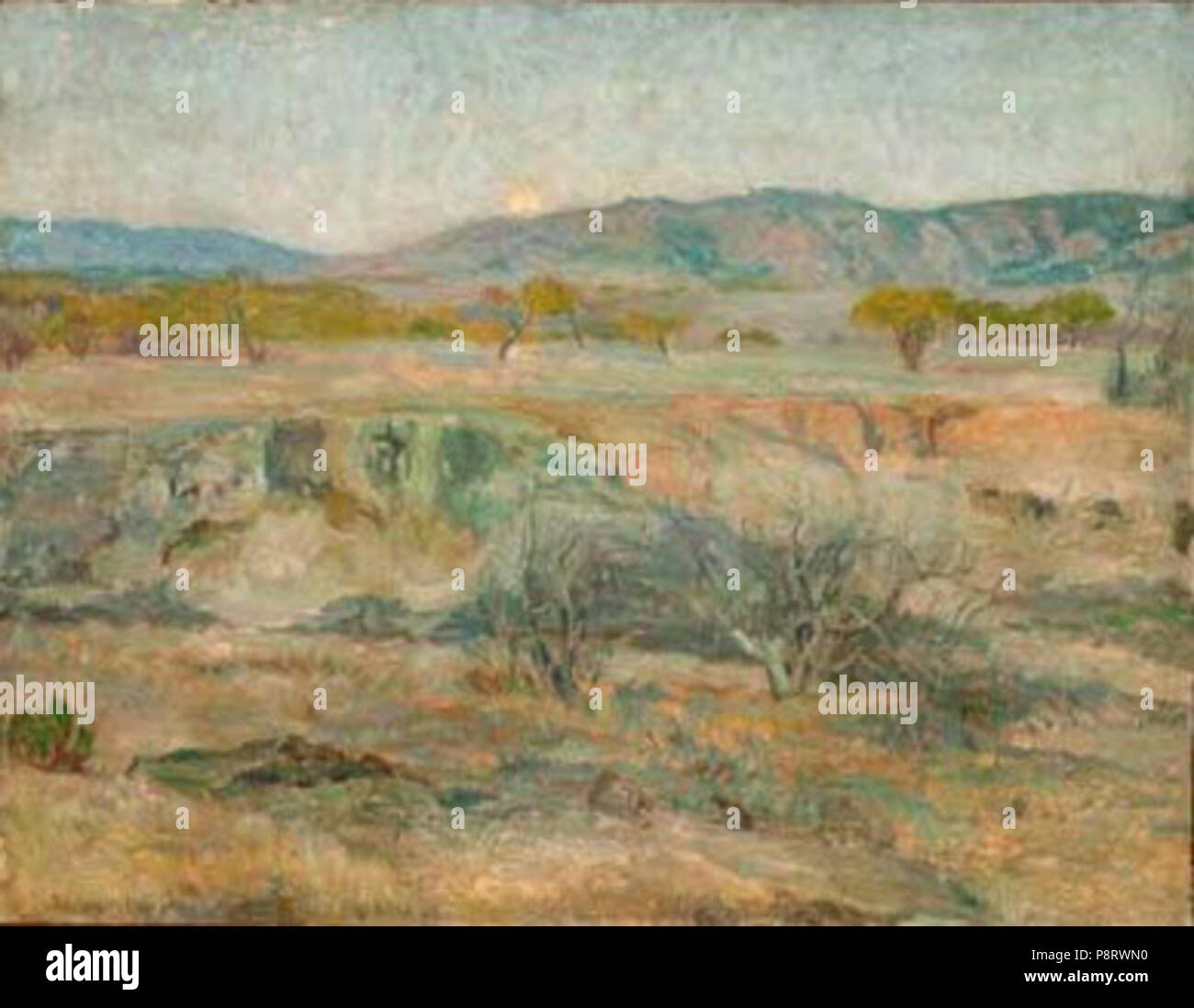. 1 "Campo agreste" Banque D'Images