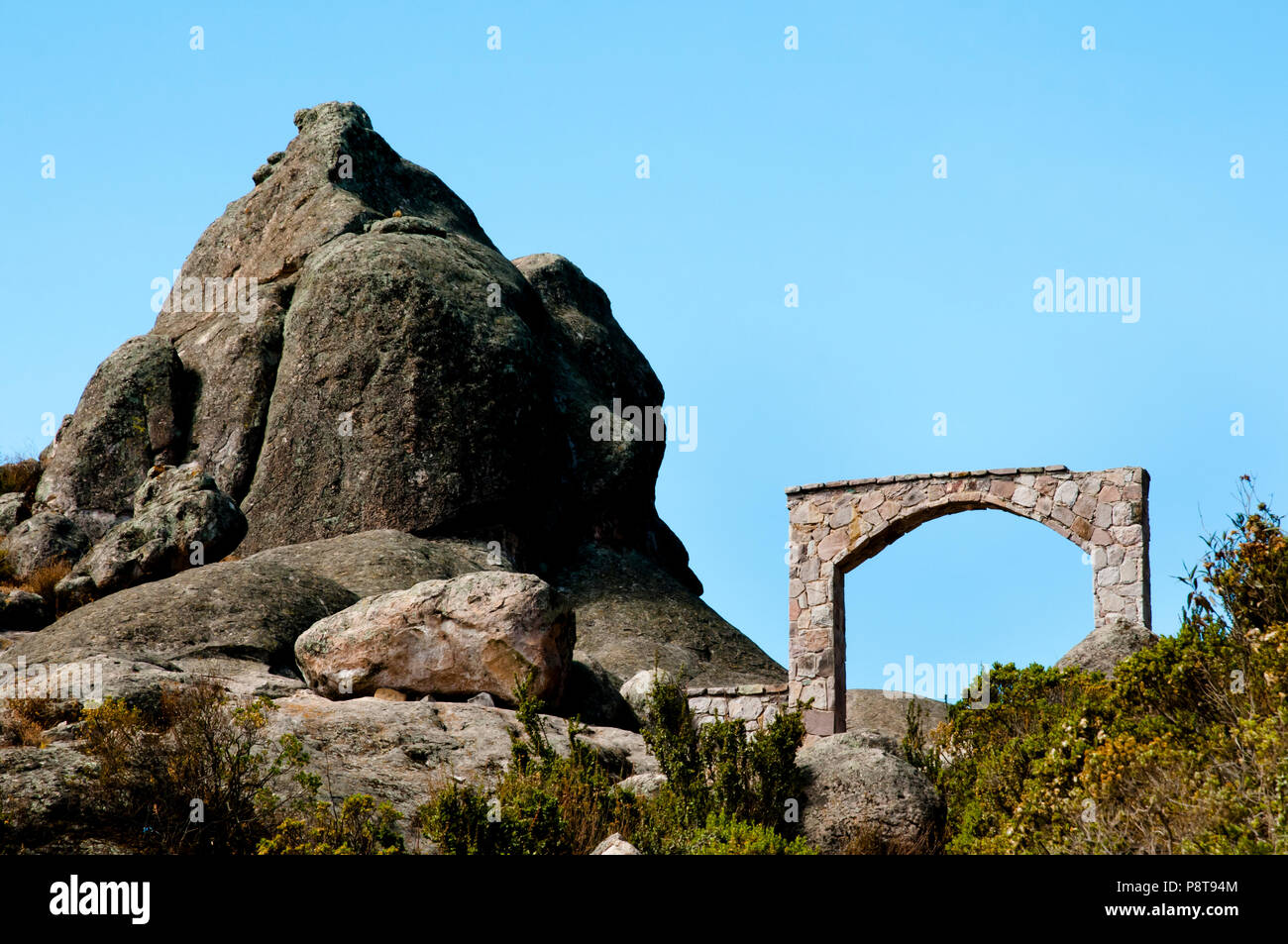 Marcahuasi Stone Forest - Pérou Banque D'Images