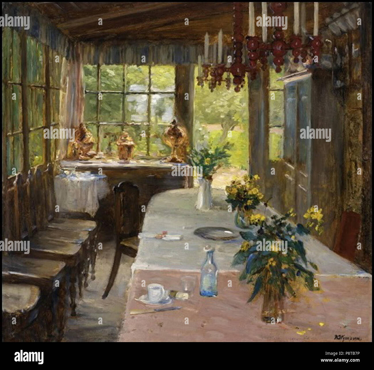 . 56 Bertha Wegmann - intérieur Banque D'Images