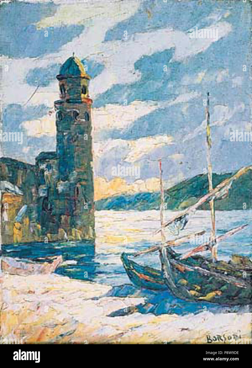 . 66 Borgoni - Collioure Banque D'Images