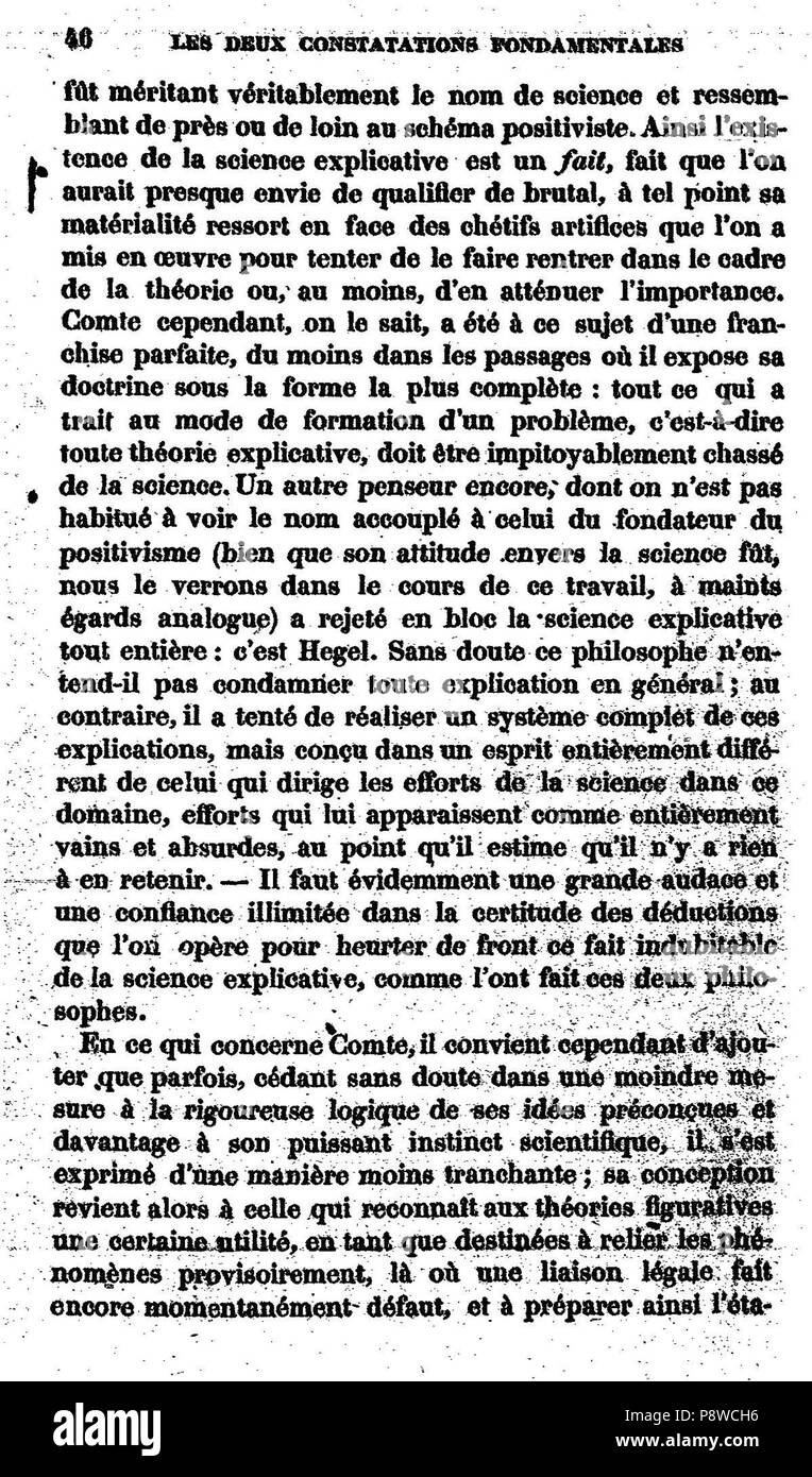 . 101 de l'explication dans les sciences I, 060 Banque D'Images