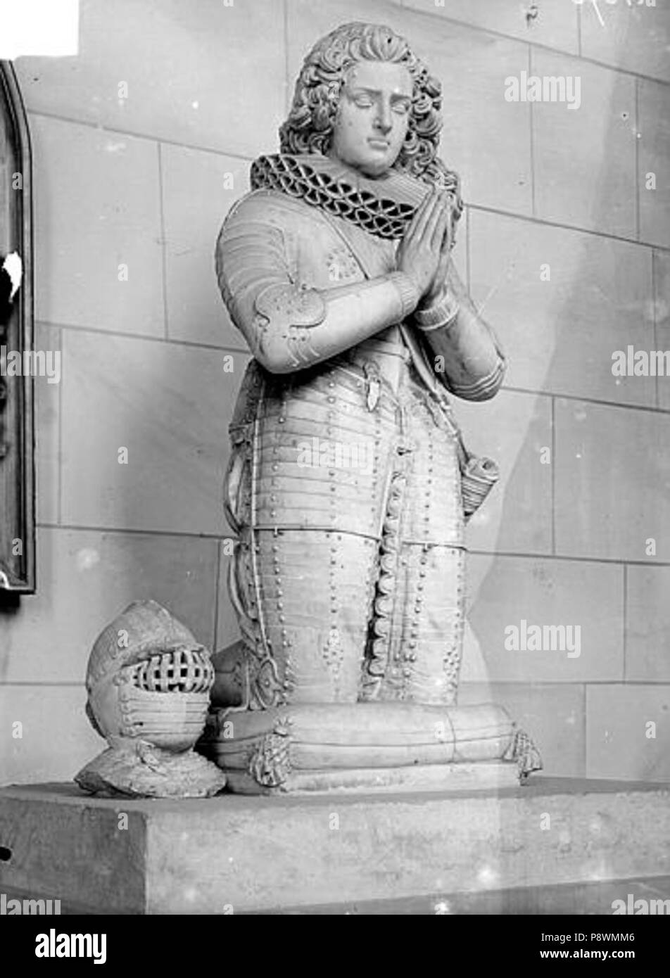 77 Cathédrale Saint-Etienne - statue funéraire de Philippe de Castille - Meaux - Médiathèque de l'architecture et du patrimoine - APMH00021073 Banque D'Images