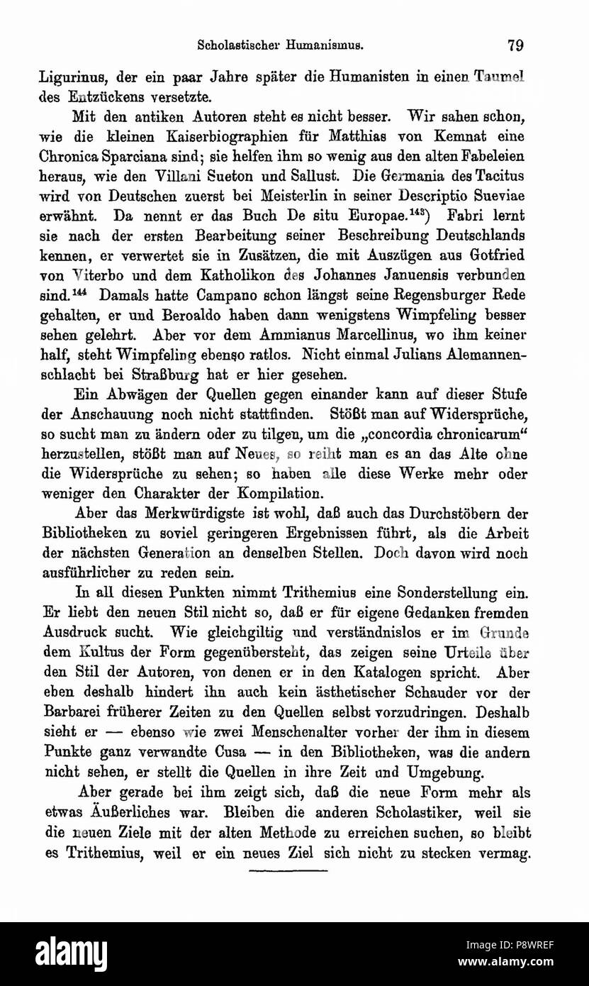 . 93 De Geschichtsauffassung 079 Banque D'Images