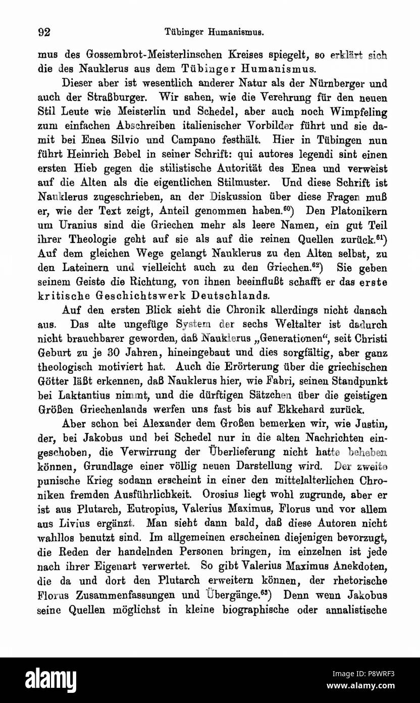 . 93 De Geschichtsauffassung 092 Banque D'Images