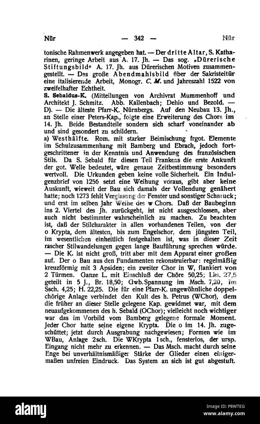 96 De Handbuch der deutschen Kunstdenkmäler III 357 Banque D'Images