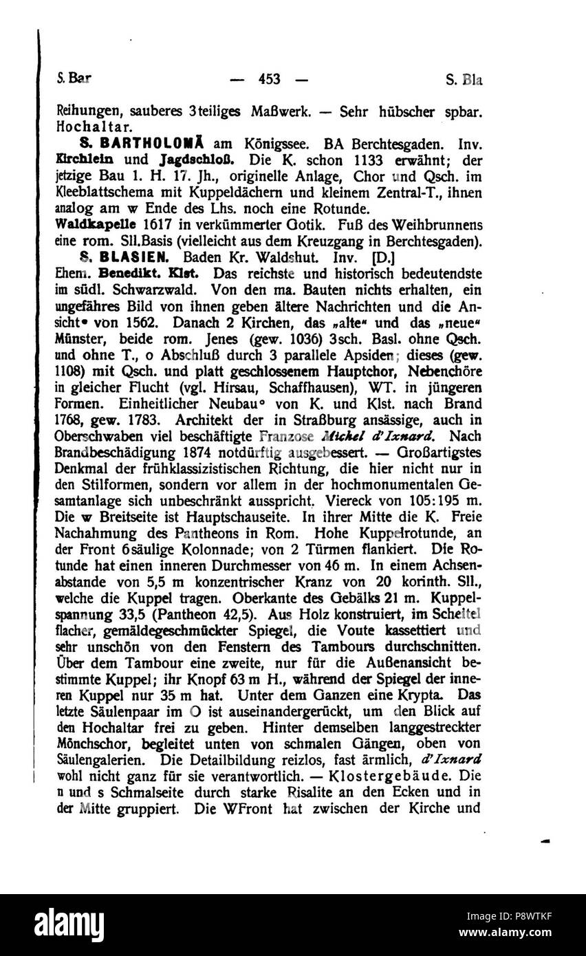 97 De Handbuch der deutschen Kunstdenkmäler III 468 Banque D'Images