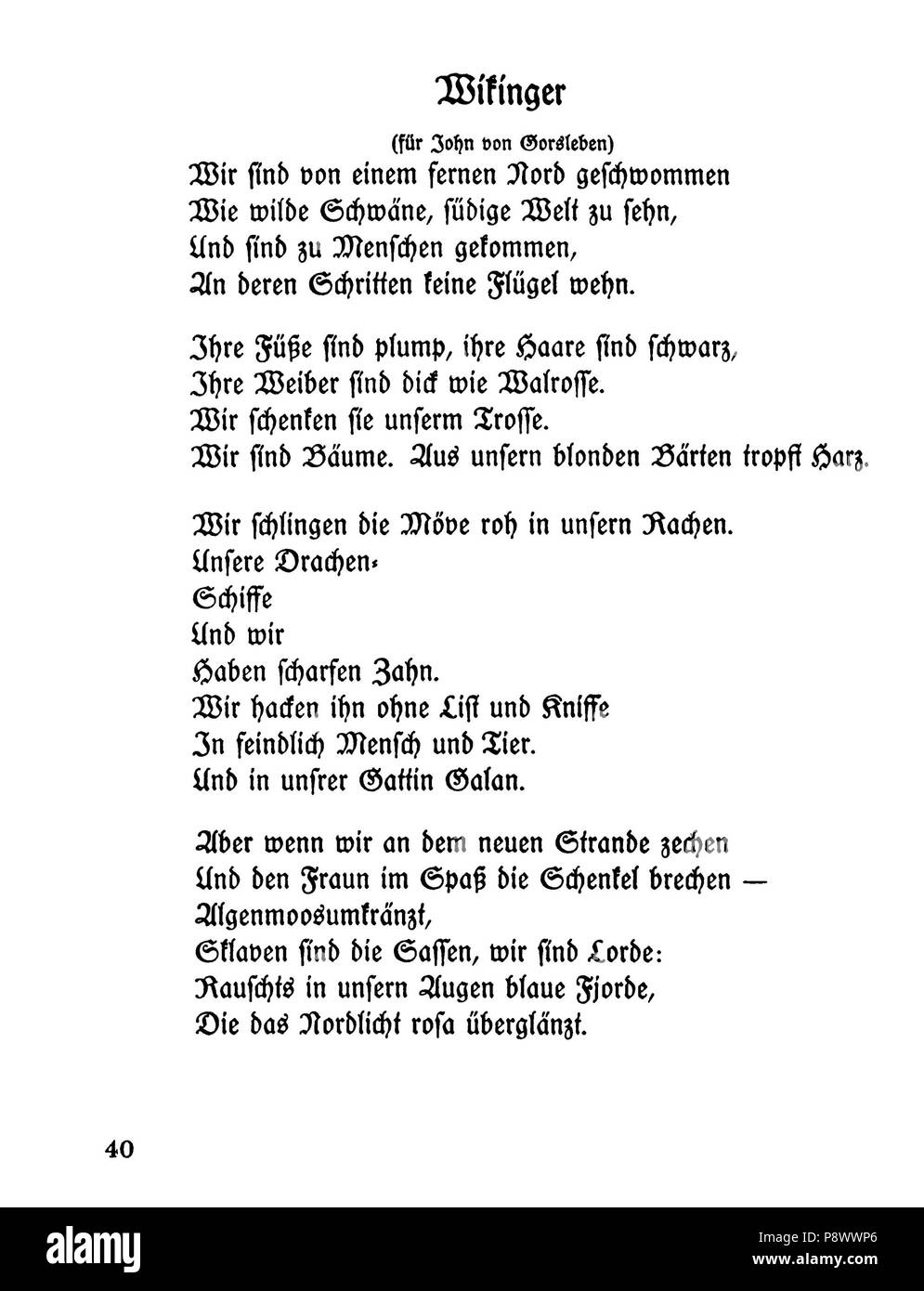 100 De Klabund Alouette 40 Banque D'Images