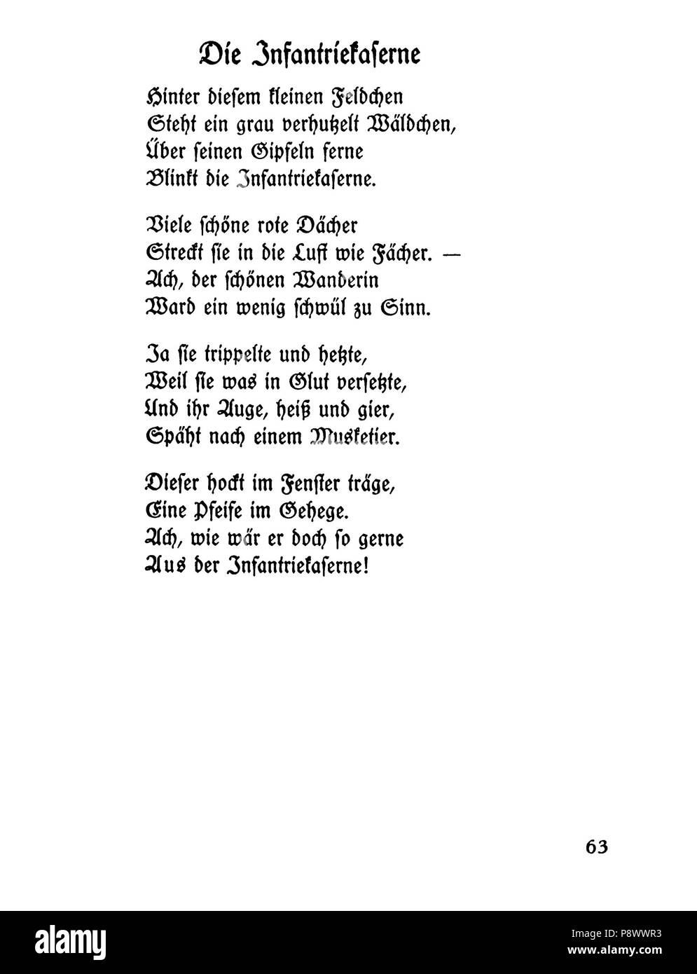 100 De Klabund Alouette 63 Banque D'Images