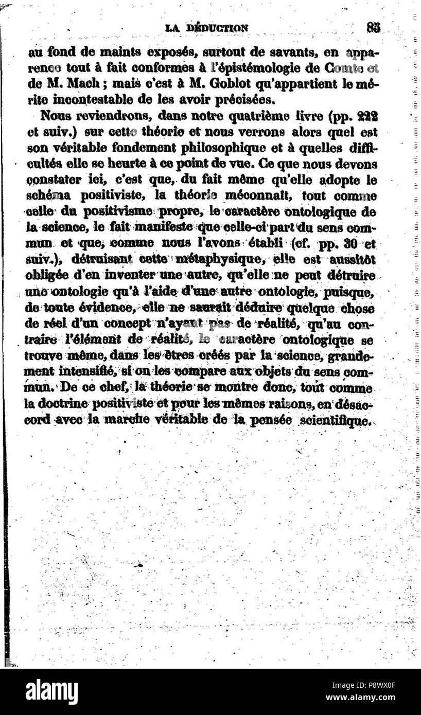 . 101 de l'explication dans les sciences I, 099 Banque D'Images