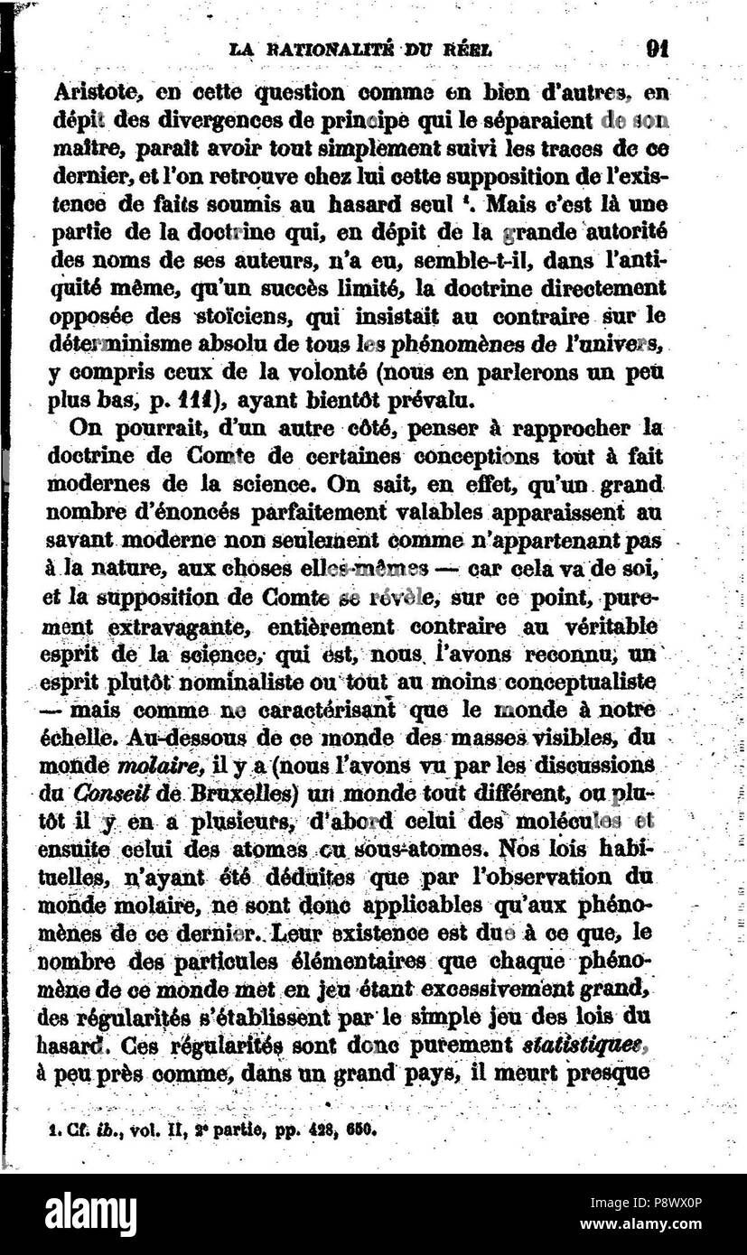 . 101 de l'explication dans les sciences I, 105 Banque D'Images