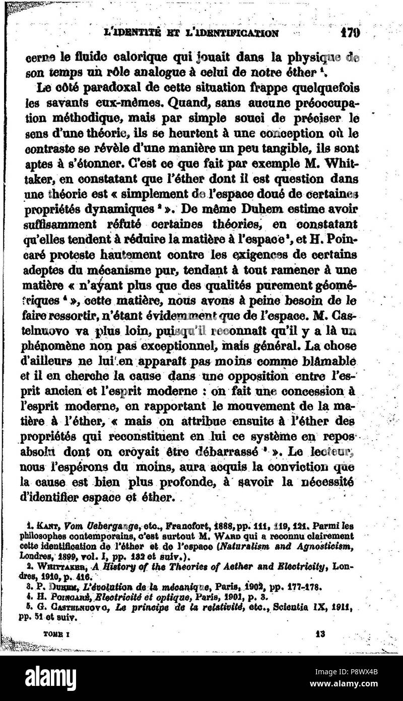 . 101 de l'explication dans les sciences I, 193 Banque D'Images