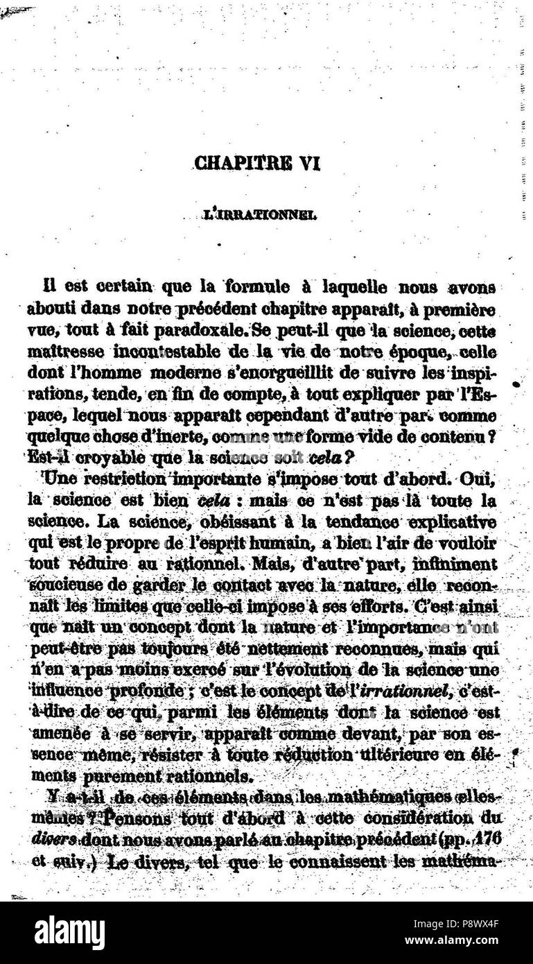 . 101 de l'explication dans les sciences I, 195 Banque D'Images