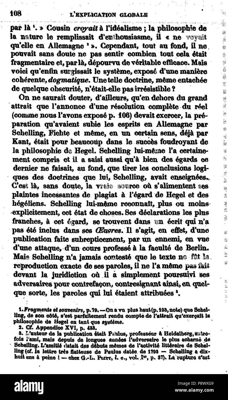 . 103 de l'explication dans les sciences II, 106 Banque D'Images