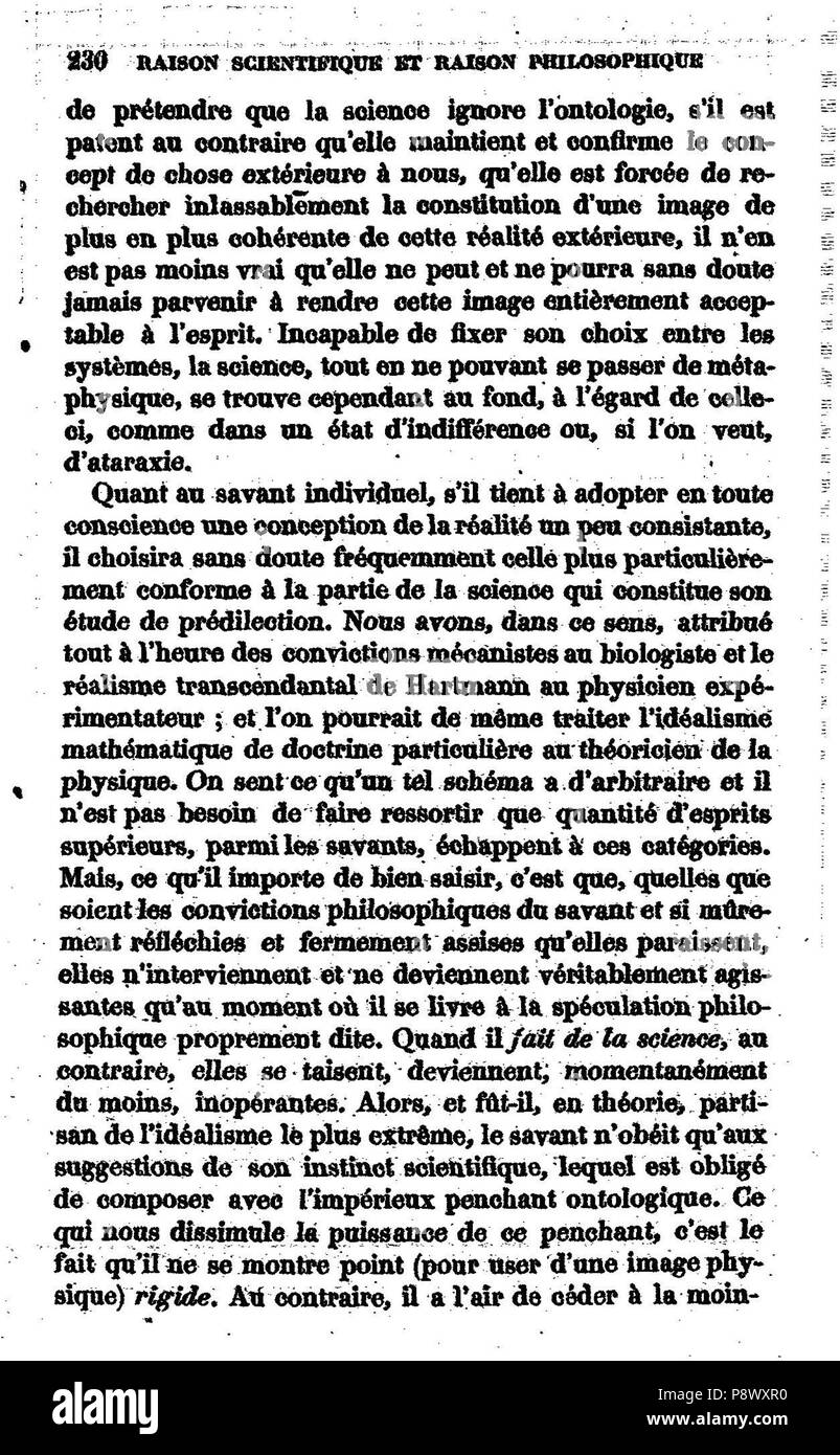 . 103 de l'explication dans les sciences II, 228 Banque D'Images