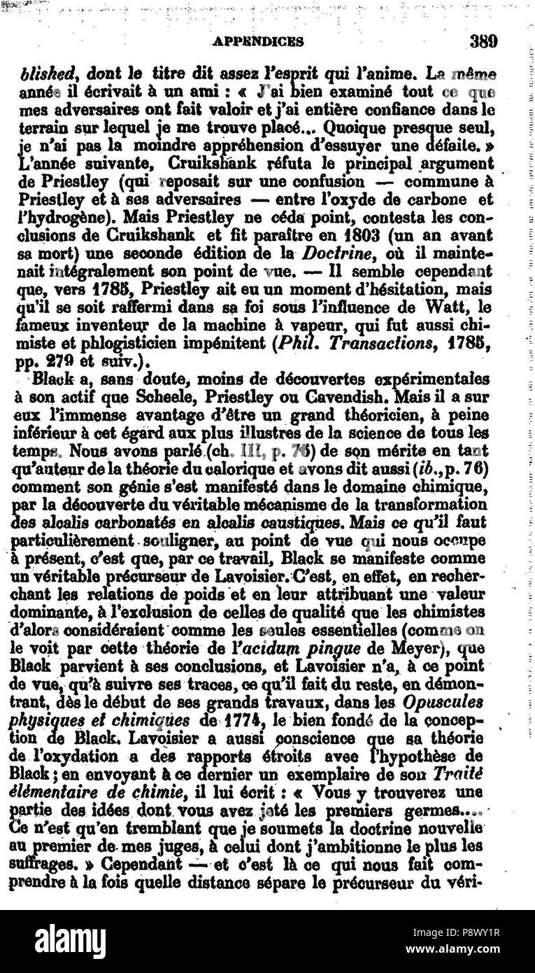 . 104 de l'explication dans les sciences II, 387 Banque D'Images