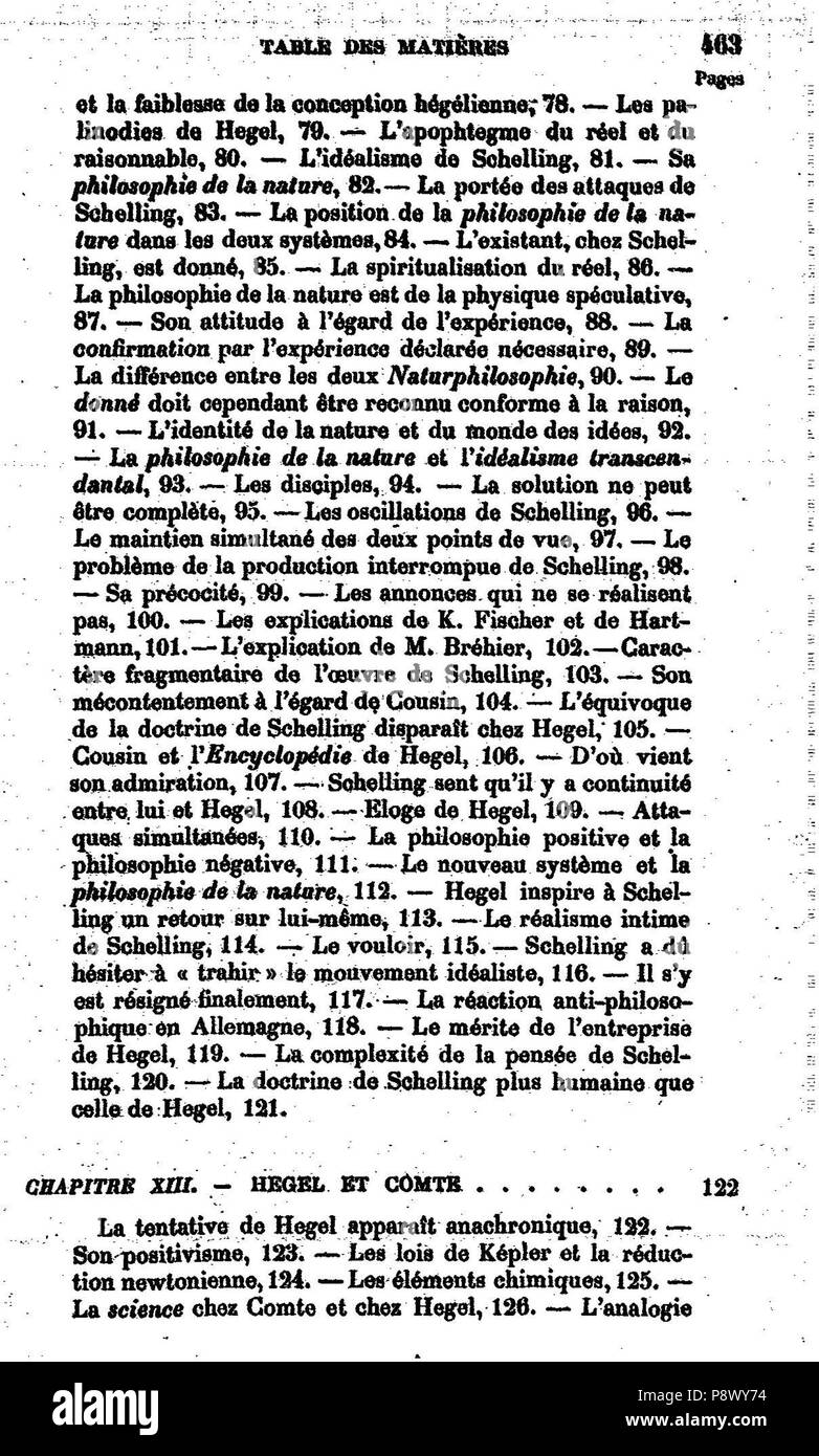 . 104 de l'explication dans les sciences II, 466 Banque D'Images