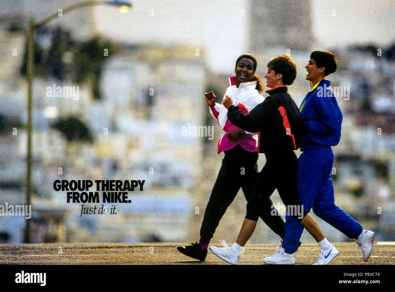 1990 USA Magazine Nike Annonce Photo Stock - Alamy