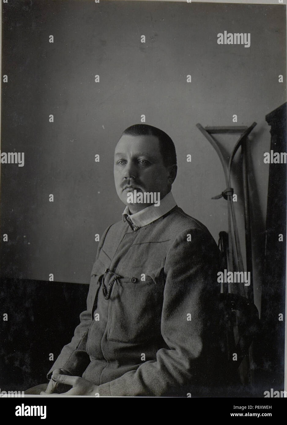 299 des Generalstabchef Korpskommando.8.Pittreich Oberstleutnant v. Jänner 1917 BildID (15455401) Banque D'Images