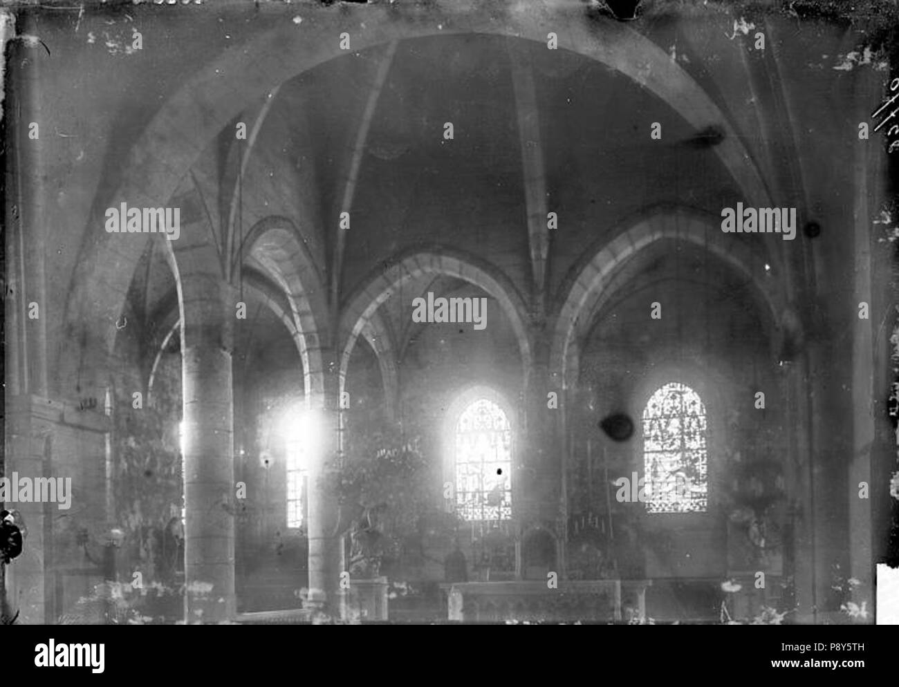 265 Eglise - Choeur - Avon - Médiathèque de l'architecture et du patrimoine - APMH00035770 Banque D'Images