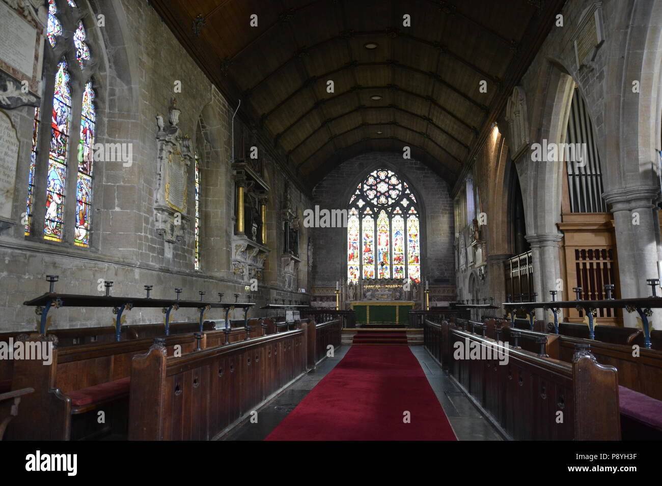 Église paroissiale de Saint Pierre et Saint Paul, Wisbech, Cambridgeshire, Angleterre, RU Banque D'Images